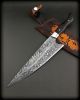 Feather Damascus Chef Knife