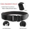 Military Utility Belt Tactical Police Security Guard Modular Belt Enforcement Equipment Duty Belt 37-47in Adjustable Belt