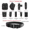 Military Utility Belt Tactical Police Security Guard Modular Belt Enforcement Equipment Duty Belt 37-47in Adjustable Belt