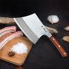 ZhangXiaoQuan Cyclone stainless steel bone chopping knife, easy to chop, sharp and sturdy