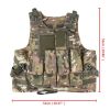 Tactical Vest MOLLE Airsoft Paintball hunting Wargame Plate Carrier Combat Vest