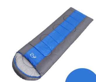 Outdoor Camping Sleeping Bag (Option: Gray blue 1kg)