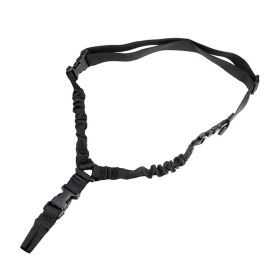 Live-action CS strap lanyard (Color: Black)