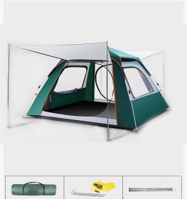 Foldable Automatic Thickening Sunscreen Wild Picnic Home Full Set Camping Tent (Option: Two doors and Windows58-5 Style)