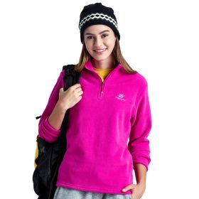 Jacket Liner Pullover Fleece Outdoor Women's Clothing (Option: Pink-S)