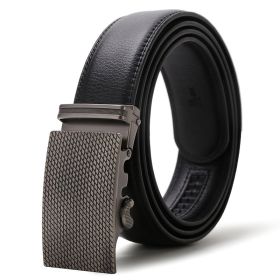 Men's Comfort Leather Ratchet Dress Belt With Automatic Click Buckle (Color: 6, size: 4.1ft (125cm) Adjust)