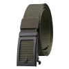 Men's Fashion Ratchet Belt Golf Belt; 1 3/8inch Quick Release Automatic Slide Buckle Nylon Web Webbing Belt For Outdoor Work; Military Tactical Belt