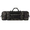 VOTAGOO Double Rifle Case Gun Bag, Safely Long-Barrel Firearm Transportation Cases Locks, All-Weather Soft Tactical Range Bag Ackpack For Shotgun Spac