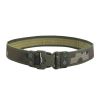 1pc Men's Outdoor Canvas Belt 2 Inch Wide Plastic Buckle Military Tactical Waist Belt Work Belt